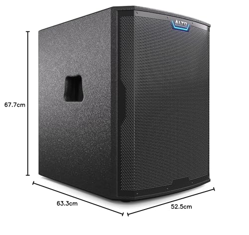 ALTO TS18S Subwoofer 2500W 18 Pulgadas Altavoz Autoamplificado, 6 Modos DSP, Fácil Configuración, 137dB, Bobina de Voz 3 Pulgadas, Graves de Superior Calidad