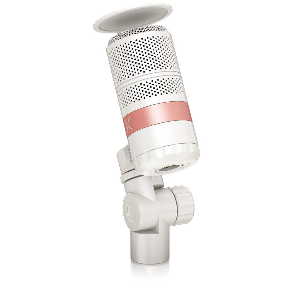TC Helicon GoXLR MIC-WH Micrófono de transmisión dinámico con filtro pop integrado