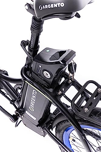 Argento Piuma + E-Bici, Adultos Unisex, Azul, Única Talla