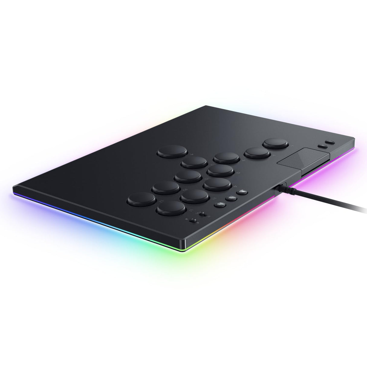 Razer Kitsune - Mando Arcade óptico multibotón para PS5 y PC (Disposición precisa de los botones de movimiento cuádruple, Switches ópticos de perfil bajo lineales Razer) Negro