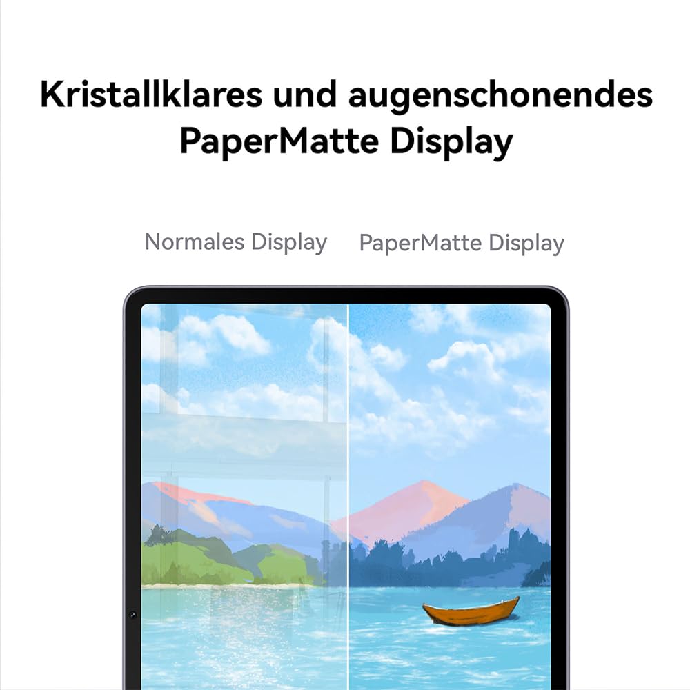 HUAWEI MatePad 11,5″S PaperMatte Edition Tablet, 8 GB+256 GB, Pantalla FullView de 2,8 K, Carcasa metálica Unibody Delgada de 6,2 mm, batería de 8800 mAh, Wi-Fi, Gris Espacial
