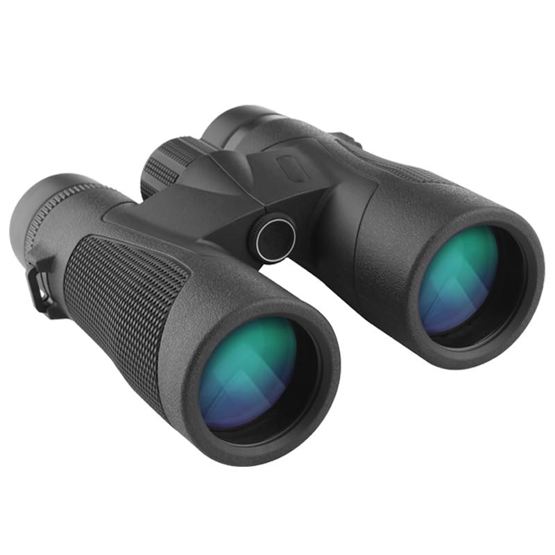ZEHNHASE Prismáticos SLC55 con Pantalla LCD – Robusto Doble telescopio con Revestimiento Antideslizante