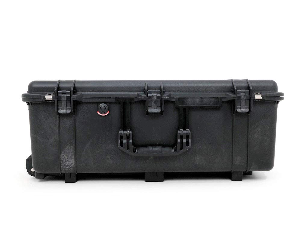 PELI 1650 Maleta Trolley para Equipos fotográficos y Drones, IP67 estanca e Impermeable al Polvo, 86L de Capacidad, Fabricada en Alemania, sin Espuma, Color Negro