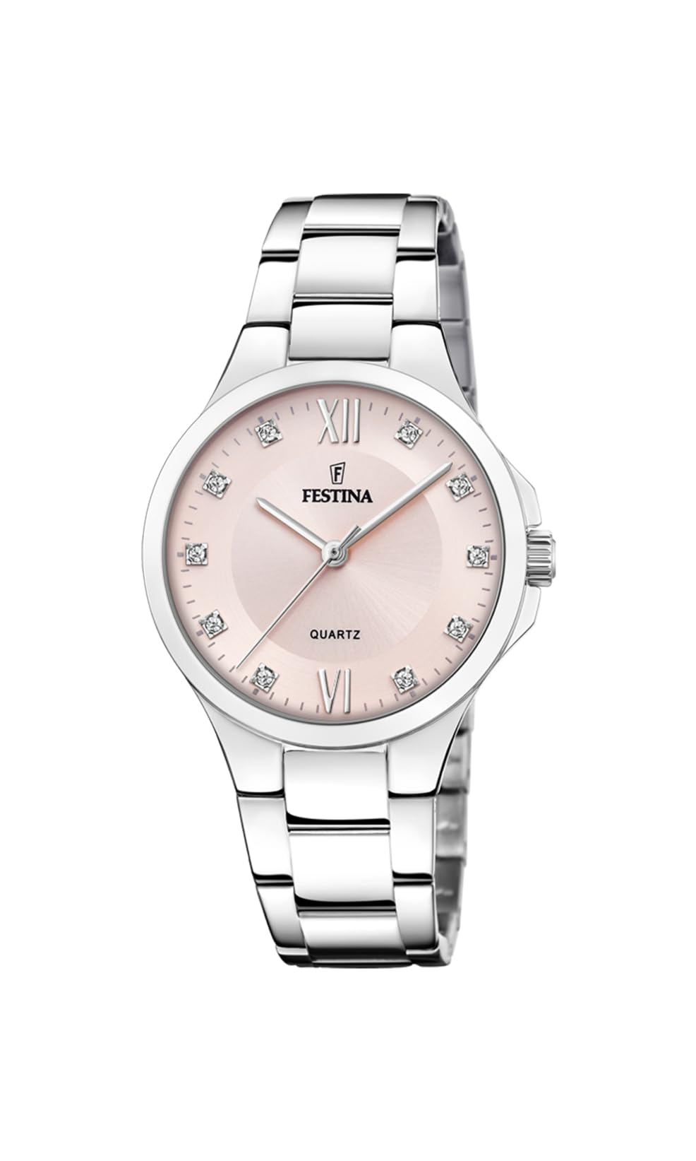 Reloj FESTINA para Mujer F20582/2 Mademoiselle Caja de Acero Inoxidable 316l Gris Plata Correa de Acero Inoxidable 316l Gris Plata