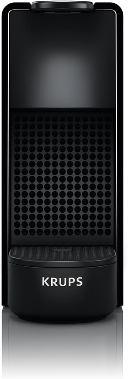 Nespresso Intenso Krups Essenza Mini XN1108 - Cafetera de cápsulas 19 bares, 2 programas de café, tamaño ultracompacto y función de autoapagado, Negro