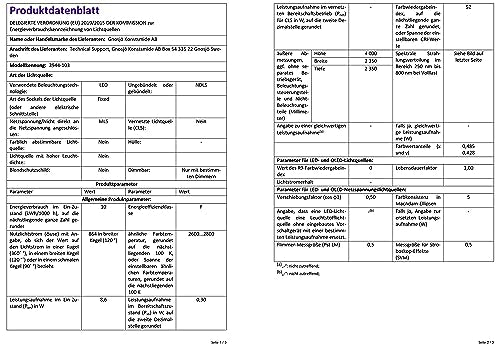 Konstsmide 3944 – 103 A, LED silueta, metal, 10.0 Watts, transparente, 400.0 X 235.0 X 235.0 cm