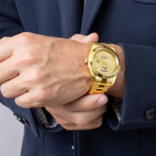 Reloj Lotus para Hombre 18857/1 Freedom Caja de Acero Inoxidable 316l Dorado Correa de Acero Inoxidable 316l Dorado