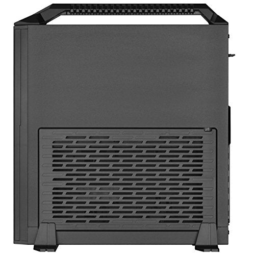 SilverStone SST-ML08B-H - Carcasa de Ordenador Milo Slim HTPC Mini-ITX, con asa, Negro