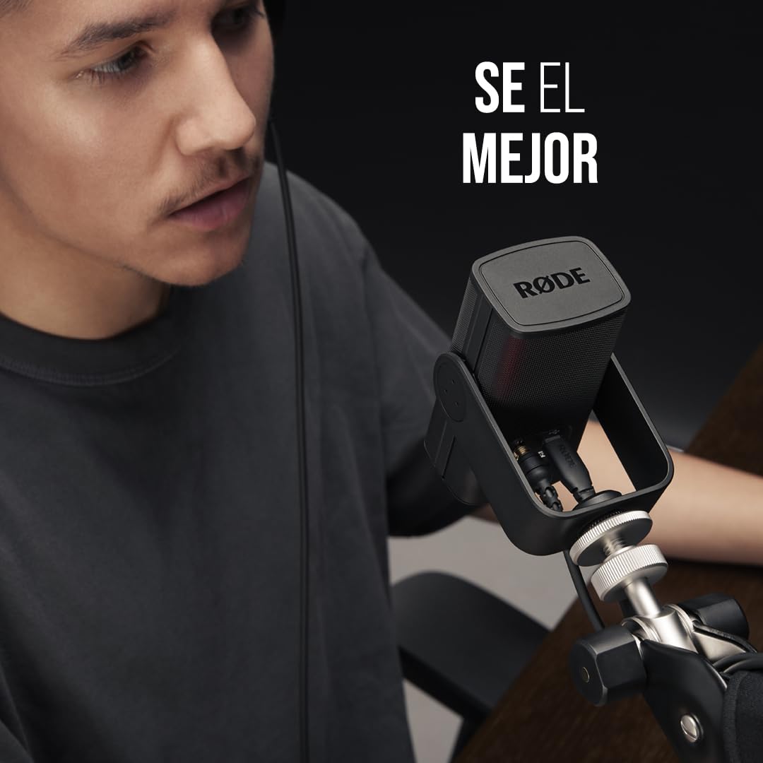 RØDE XCM-50 Micrófono de condensador USB profesional RØDE X XCM-50 y solución de mezcla virtual para streamers y jugadores