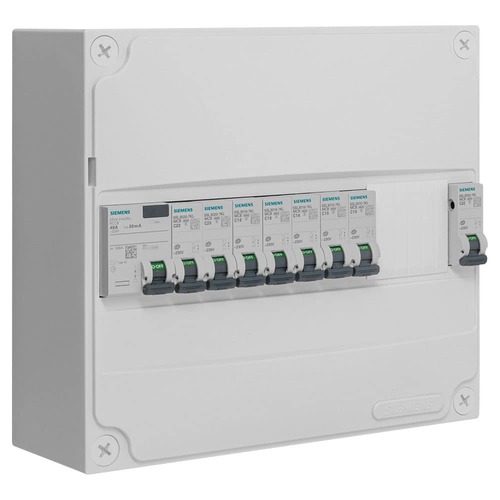 Cuadro 1 fila preequipado 1 inter. diff. 40 A tipo AC + 8 disyuntores