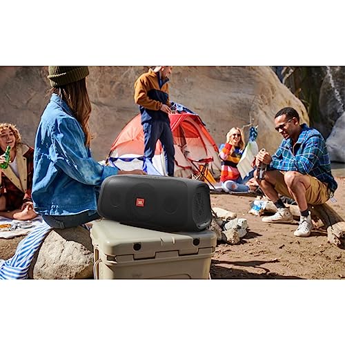 JBL BASSPRO Go - 2 en 1: Subwoofer activo para coche y altavoz Bluetooth JBL de 200 vatios en uno de Harman Kardon - Se puede usar en el coche y al lado