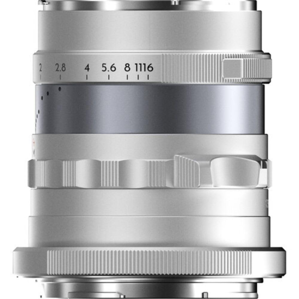 Thypoch Lente de fotografía de fotograma Completo Simera 28 mm f1.4 para Montura Nikon Z, Color Plateado