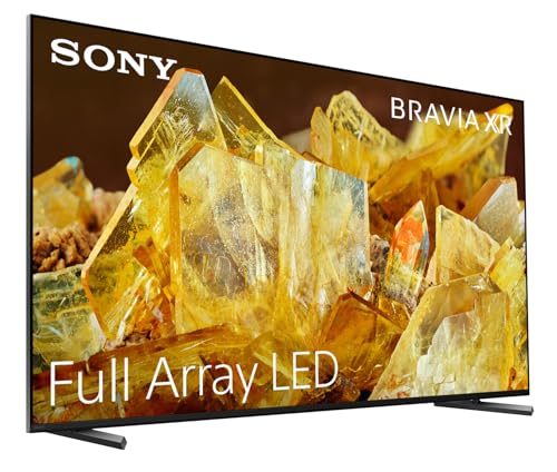 Sony BRAVIA XR-55X90L, 55 Pulgadas, TV Full Array LED, 4K HDR, Smart Google TV, Funciones Eco, Bravia Core, Óptimo para PlayStation5, Marco de Aluminio