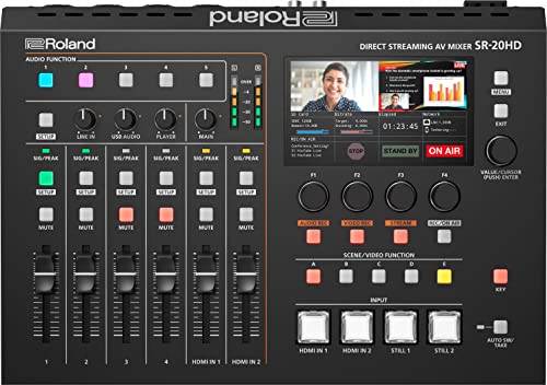 Roland SR-20HD Mezclador AV para streaming directo