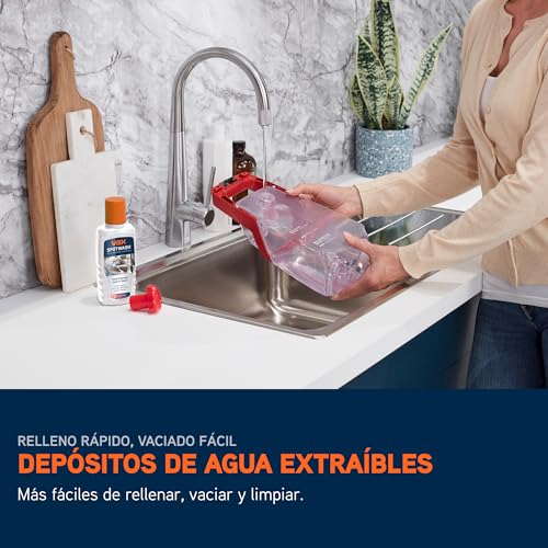 Limpiador de tapicerias quitamanchas Vax SpotWash y para alfombras y tapicerías con succión potente, secado rápido limpieza profunda diaria para escaleras, sofás, coches y suelos duros