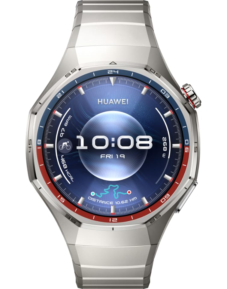 Huawei Reloj Inteligente Watch GT 6 Pro GPS de 46 mm, Pantalla táctil AMOLED de 1.47 Pulgadas, hasta 21 días de duración de la batería, Ciclismo de Nivel Profesional, más de 100 Modos Deportivos, iOS
