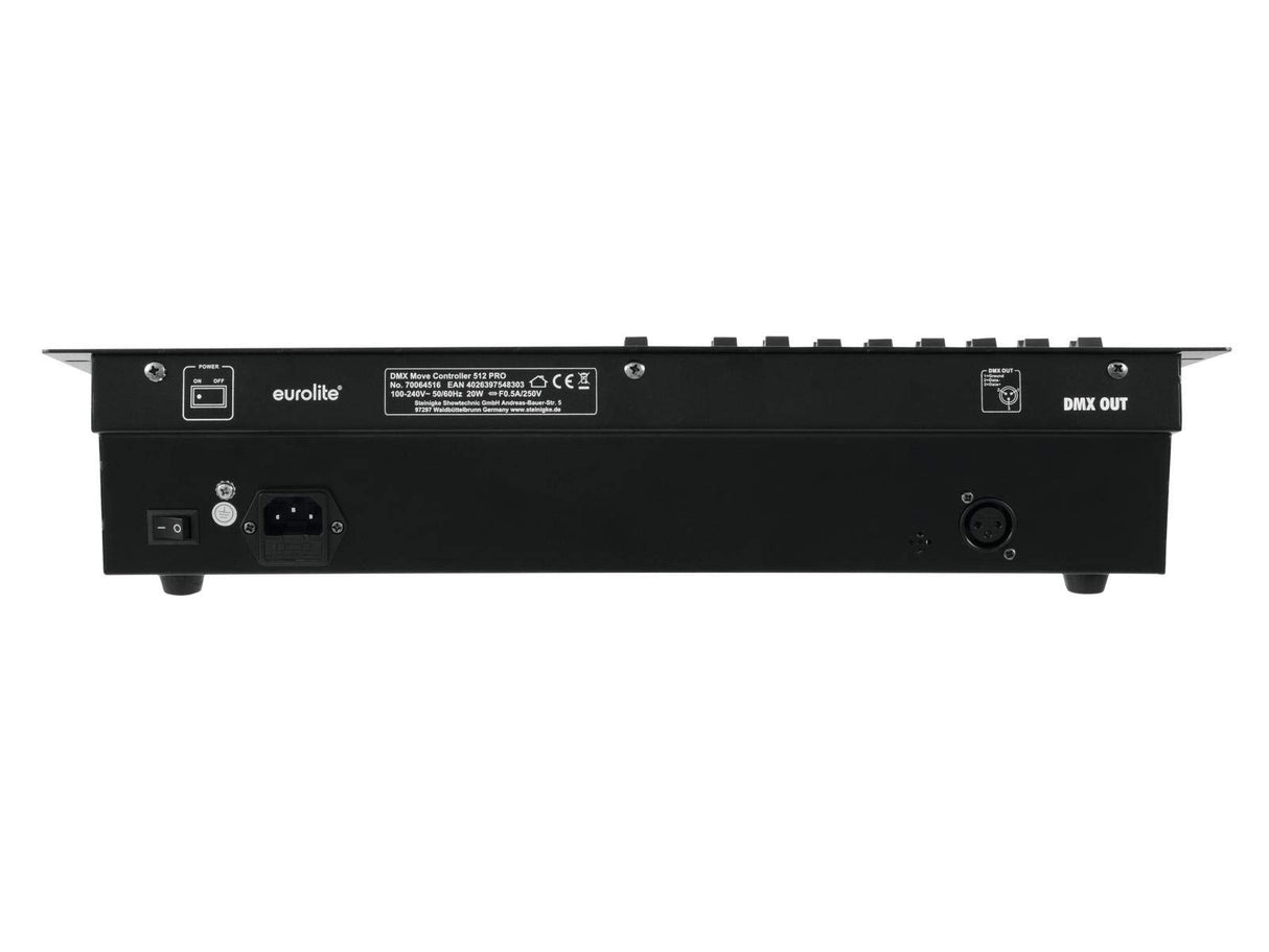 Eurolite DMX Move Control 512 Pro - Controlador DMX con generador de Efectos dinámico