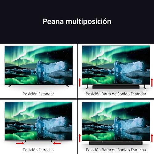 Sony BRAVIA 8 OLED 55 Pulgadas 4K HDR Google Smart TV (2024), Funciones Gaming para PS5 y IMAX Enhanced, Dolby Vision Atmos, Chromecast, Apple AirPlay, 120Hz 55XR80