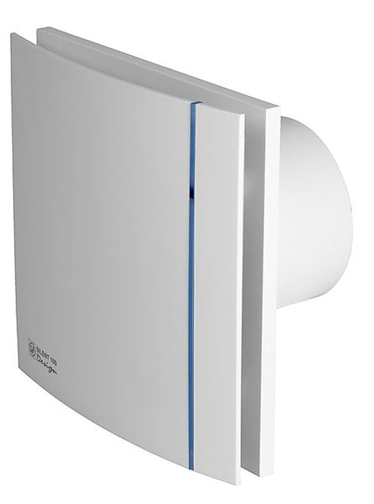 Soler & Palau SILENT DESIGN-100 CRZ ECOWATT - Extractor diseño ultrasilencioso, diam 100mm
