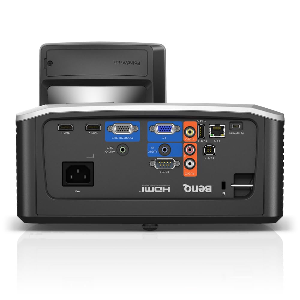 Benq MW855UST+ video - Proyector (3500 lúmenes ANSI, DLP, WXGA (1280x800), 10000:1, 16:10, 2032 - 2540 mm (80 - 100"))