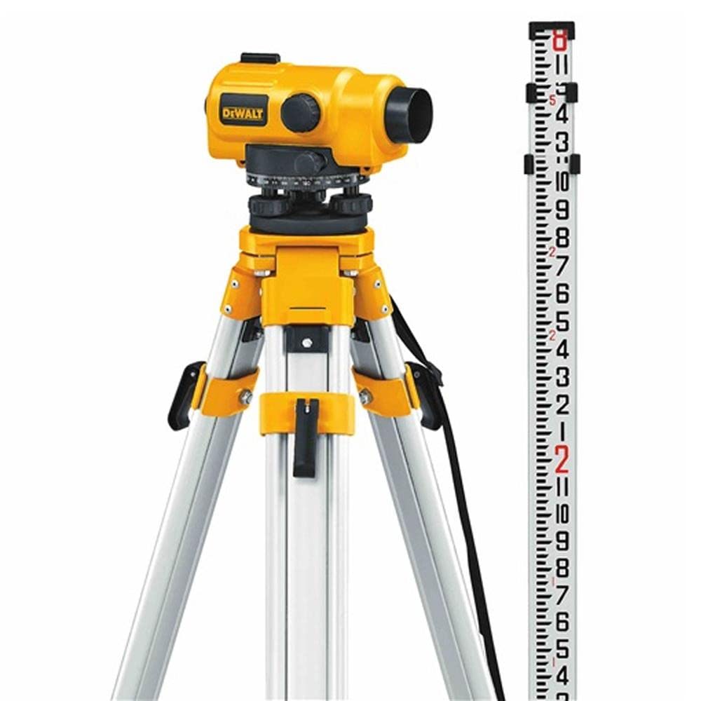 DeWalt DW096PK-XJ - Visor óptico autonivelante. Alcance 100m