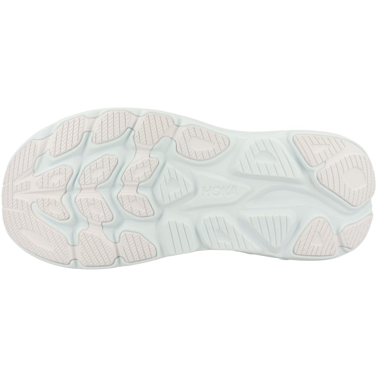 HOKA One One 1162031-WTCL Clifton 10 Mujer White/Cielo Blue EU 41 1/3