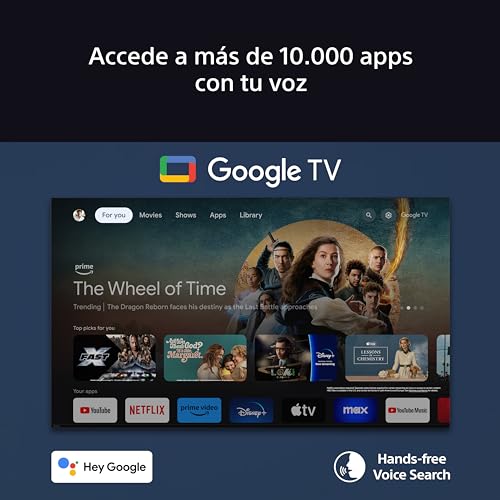 Sony BRAVIA 8 OLED 55 Pulgadas 4K HDR Google Smart TV (2024), Funciones Gaming para PS5 y IMAX Enhanced, Dolby Vision Atmos, Chromecast, Apple AirPlay, 120Hz 55XR80