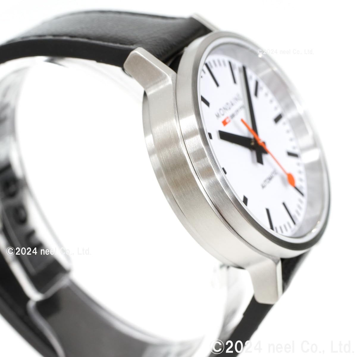 Mondaine Reloj Analógico para Hombres de Automático con Correa en Cuero MST.4161B.LBV