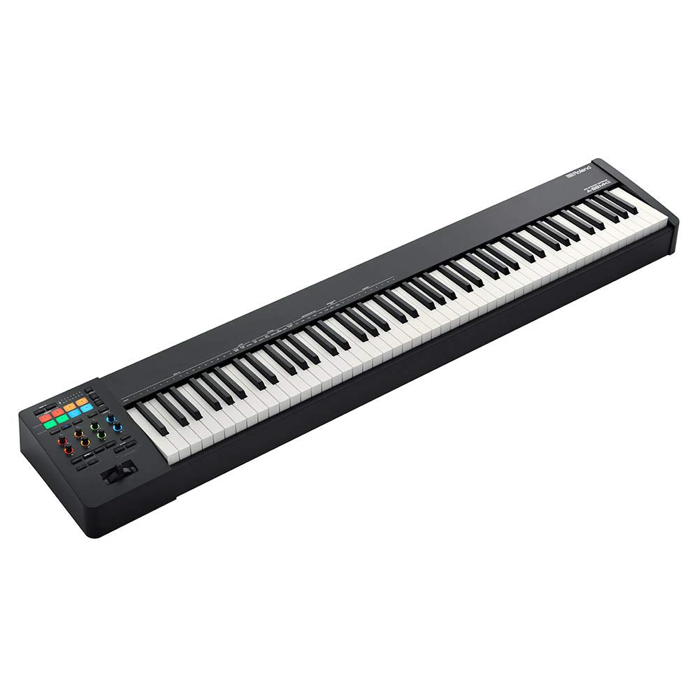 Controlador de teclado MIDI Roland A-88MK2 — Ejecución sublime, con herramientas creativas integradas para los músicos y productores modernos