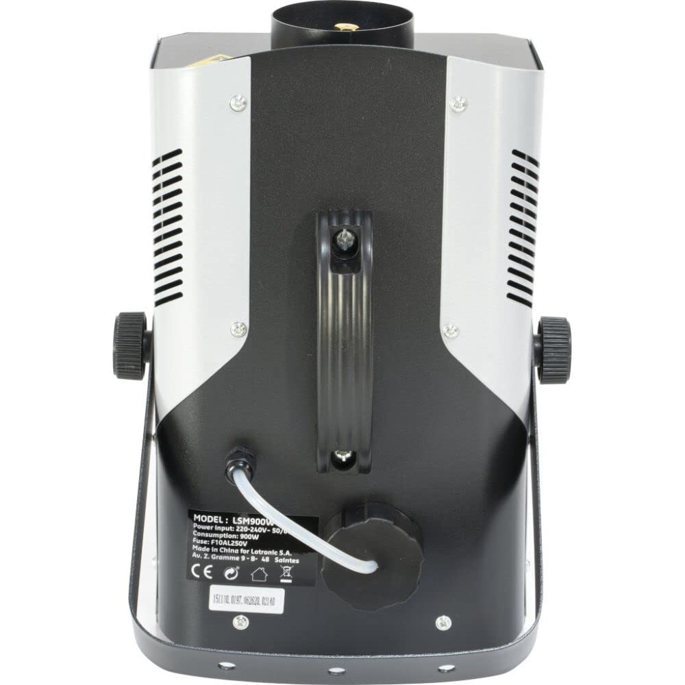Ibiza - LSM900W - Máquina de humo de 900W con control remoto - Negro y gris
