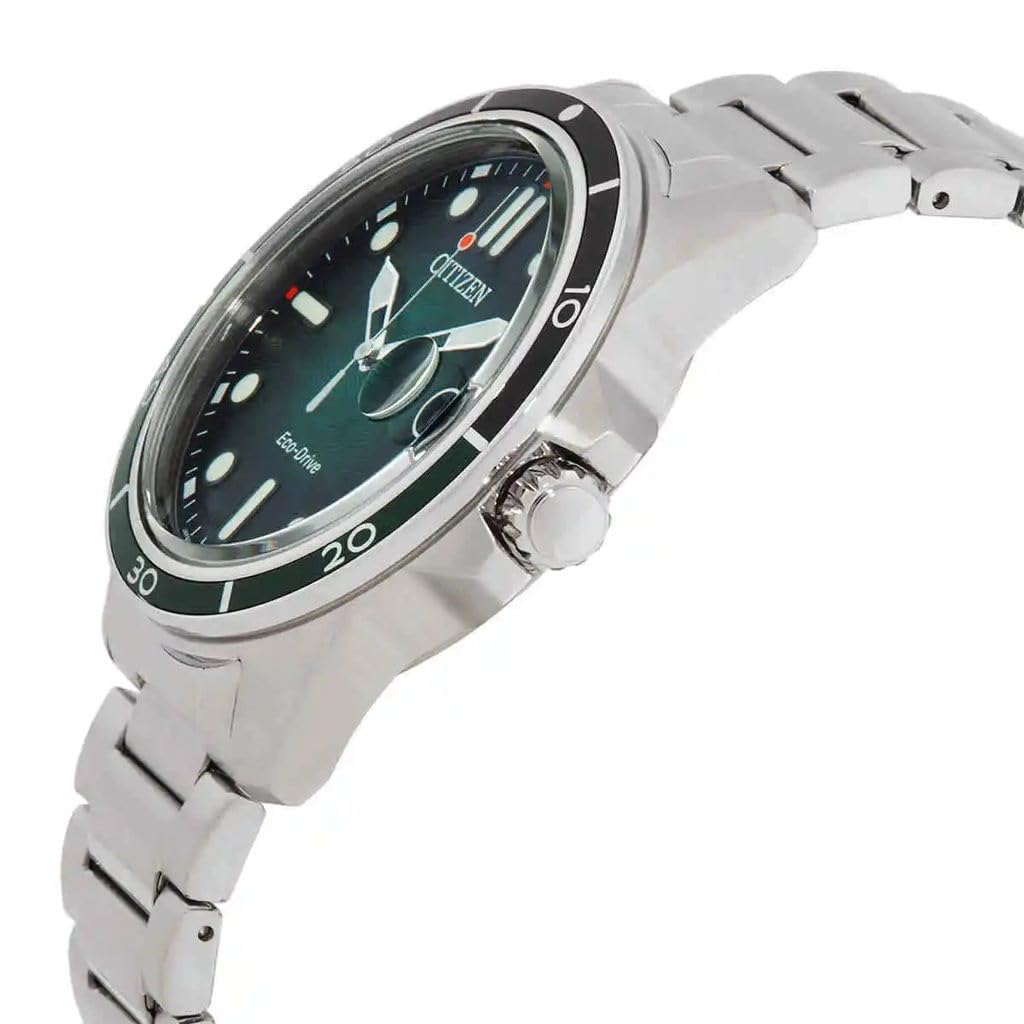 CITIZEN Reloj Analógico para Hombres de Cuarzo con Correa en Acero Inoxidable AW1811-82X