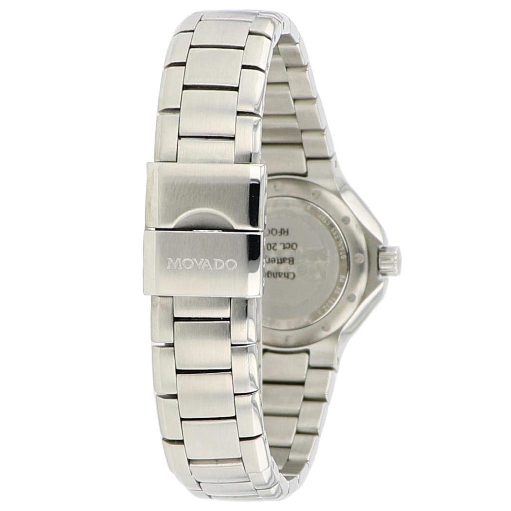 Movado Reloj Analógico para Mujer de Cuarzo con Correa en Acero Inoxidable 2600053
