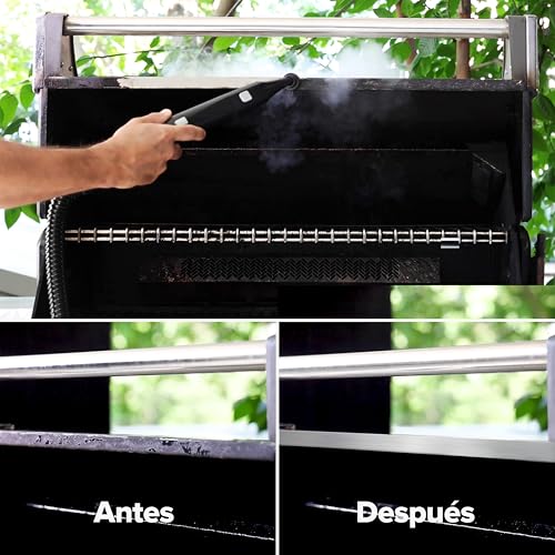 Dupray Neat Limpiador a Vapor con 17 Piezas – Potente limpiador de vapor multifunción para el hogar: suelos, baldosas, juntas, colchones, muebles, ventanas, coche y más (Neat Steam Cleaner EU Plug)