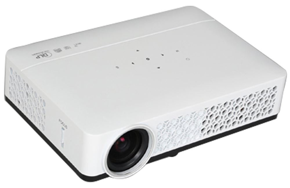 Luxburg® LUX2500 Full HD 3D DLP Projector potatile 2500 lúmenes Resolución nativa 1280 * 800 Soporta hasta 1080p HDMI, USB, Wi-Fi, micro SD, DLNA, Android 4.2 (importado)