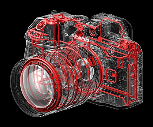 OM SYSTEM OM-1: cámara de Sistema Micro Four Thirds, Sensor Live Moc BSI apilado de 20 MP, AF de 1053 Puntos de Tipo Cruzado y estabilización de 5 Ejes