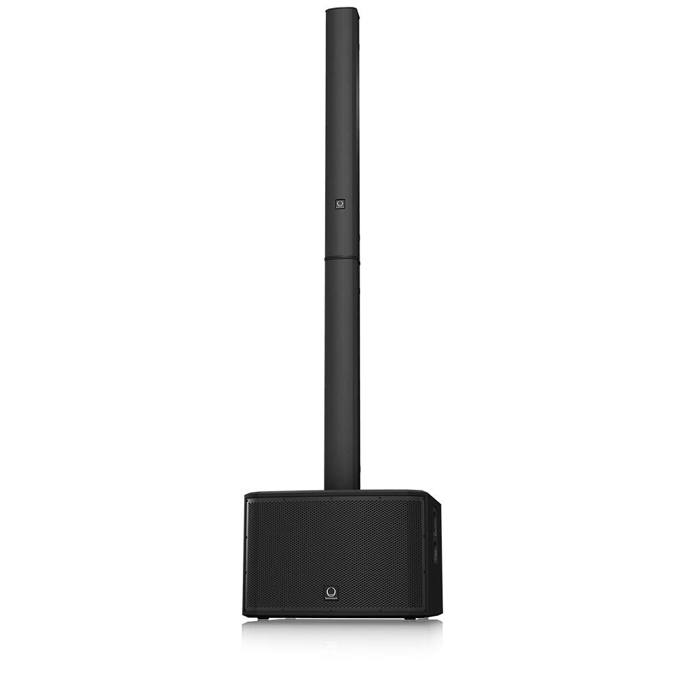 Turbosound iNSPIRE iP3000 Altavoz de columna alimentado de 2000 vatios con subwoofer de 2 x 12", 18 controladores de neodimio