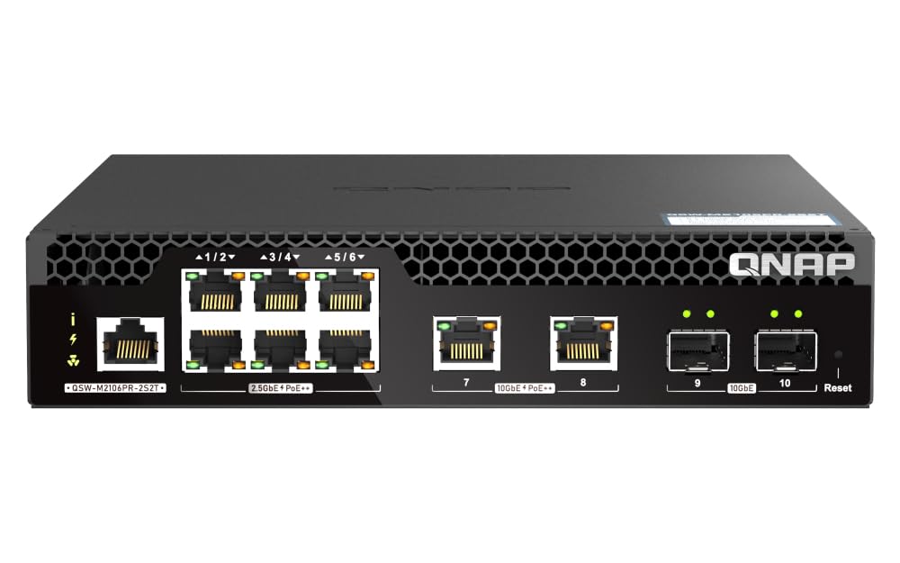 Qnap Switch QSW-M2106PR-2S2T