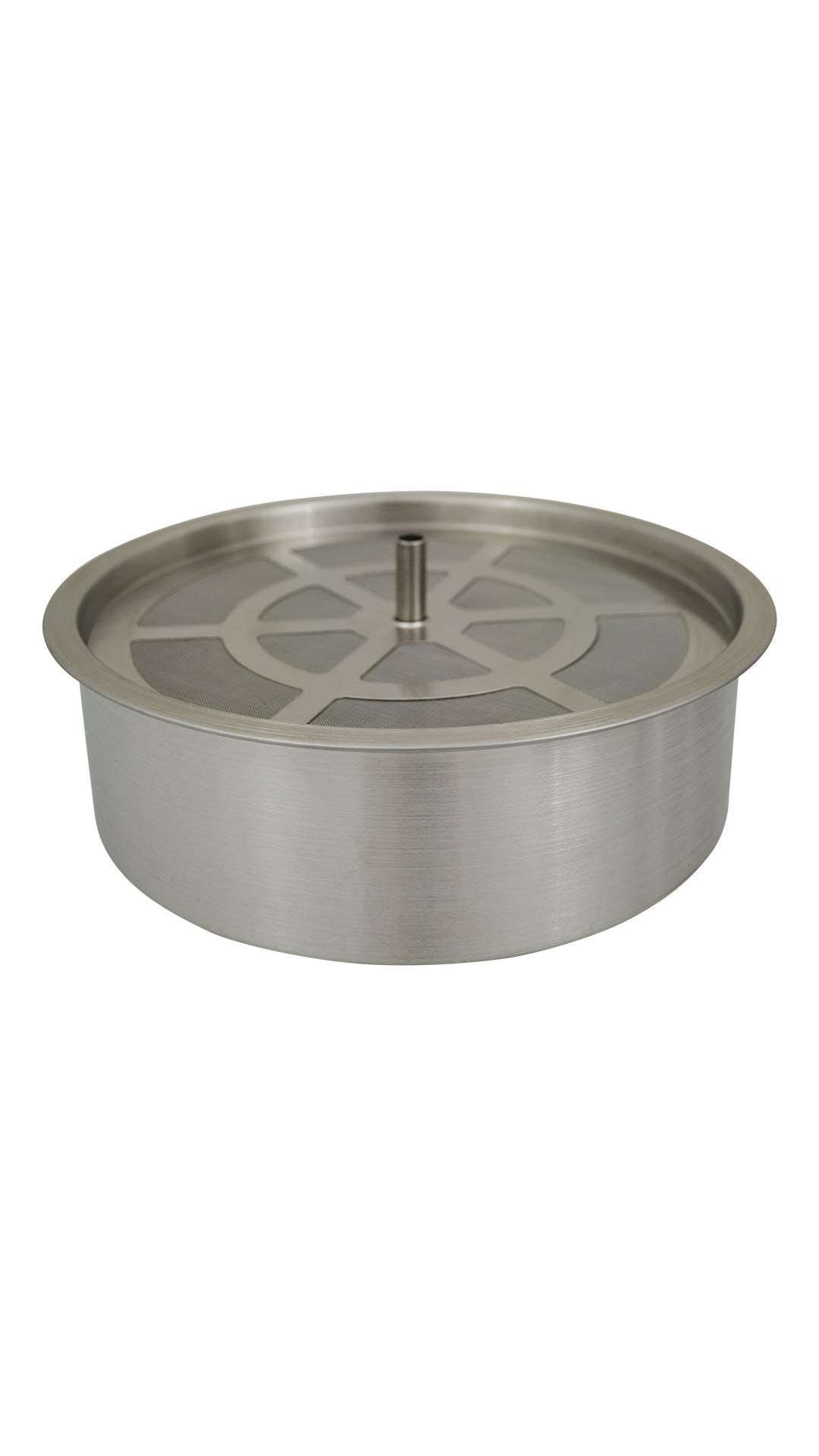 Saro Cafetera Gastro con filtro redondo, modelo Saromica 6005, cafetera industrial (6,75 litros, 40 tazas de café, función de preparación y conservación del calor), plata 317-1000
