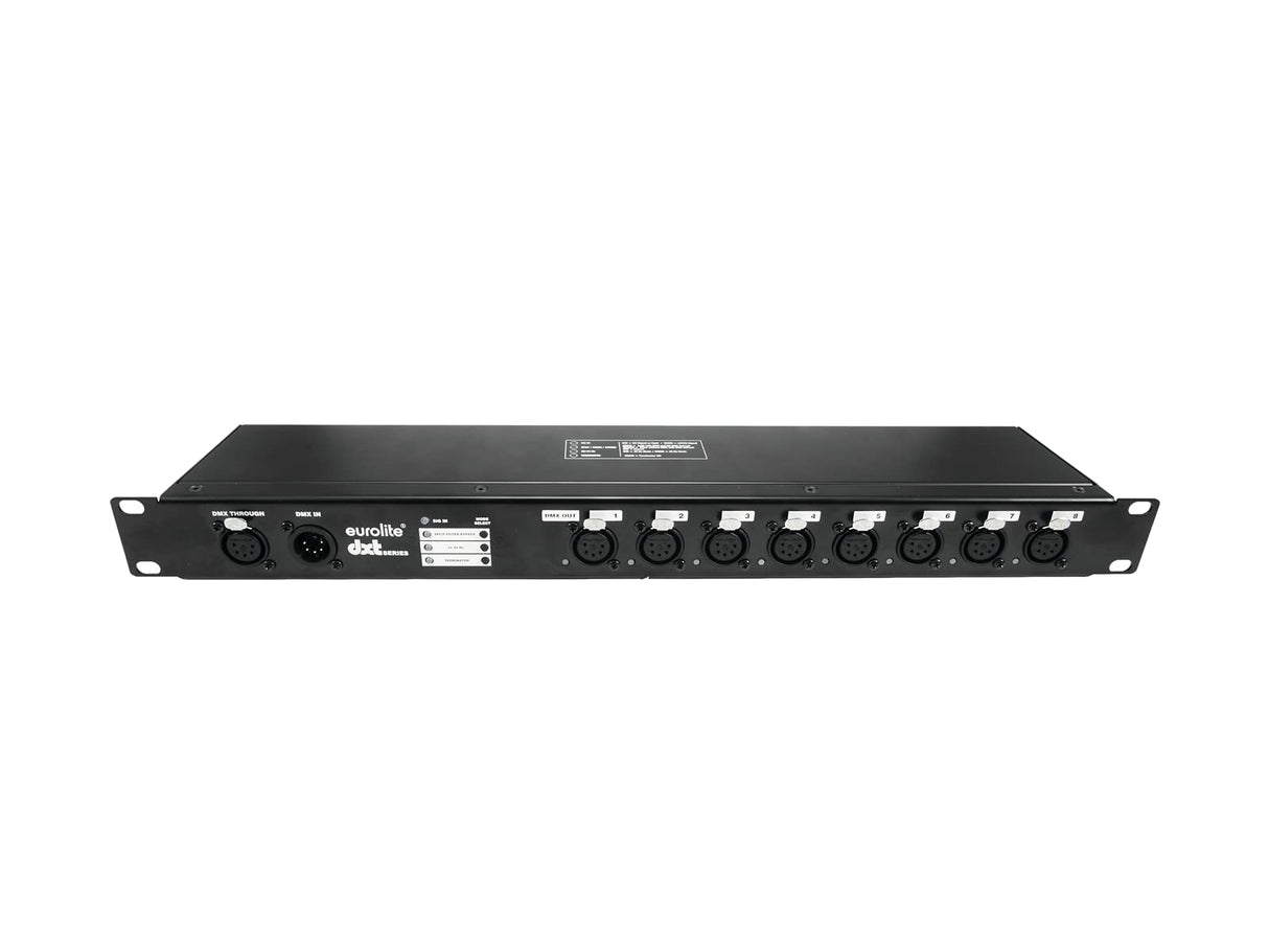 Eurolite - Splitter DXT-SP 1in/8out Pro DMX RDM 5pol XLR (9639397572506)