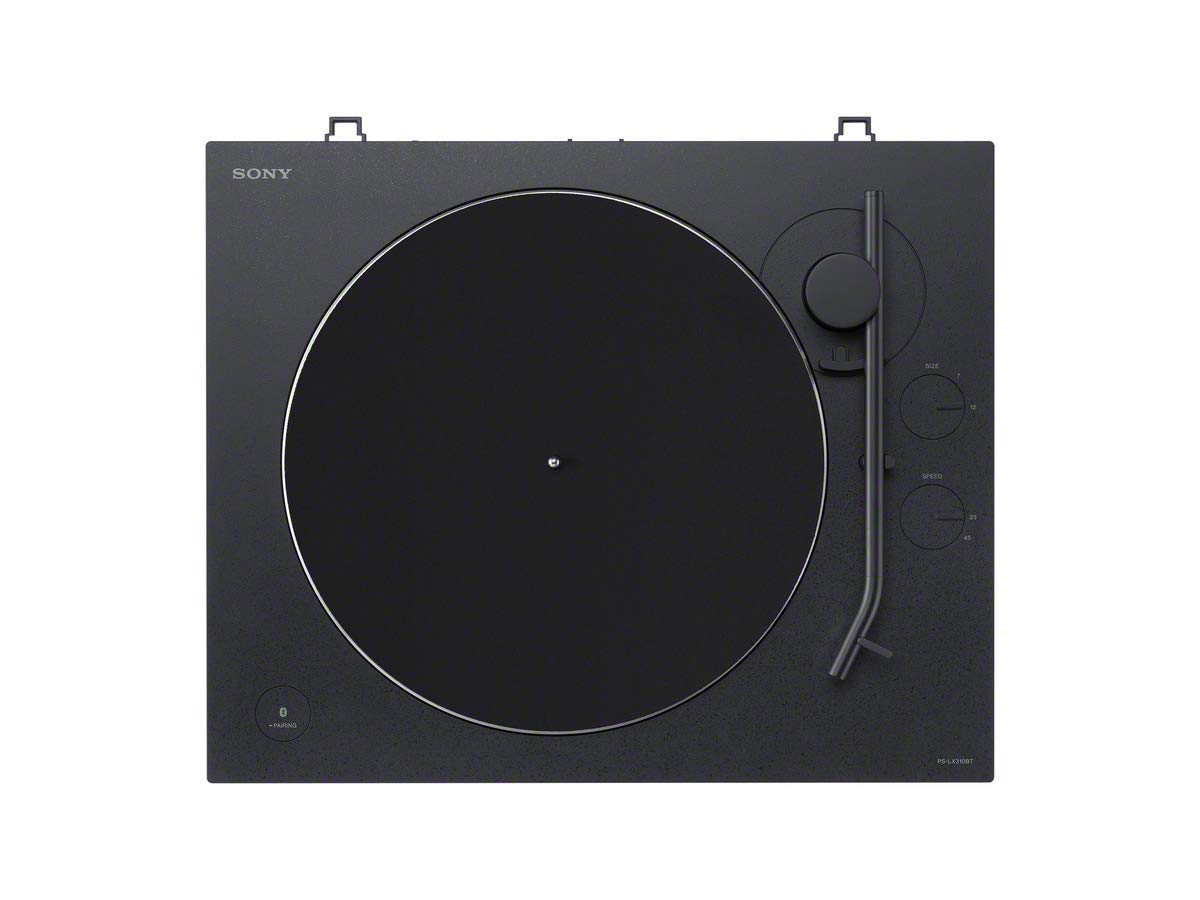 Sony PS-LX310BT - Tocadiscos (Conectividad Bluetooth, admite Salidas de línea y Fono) Negro