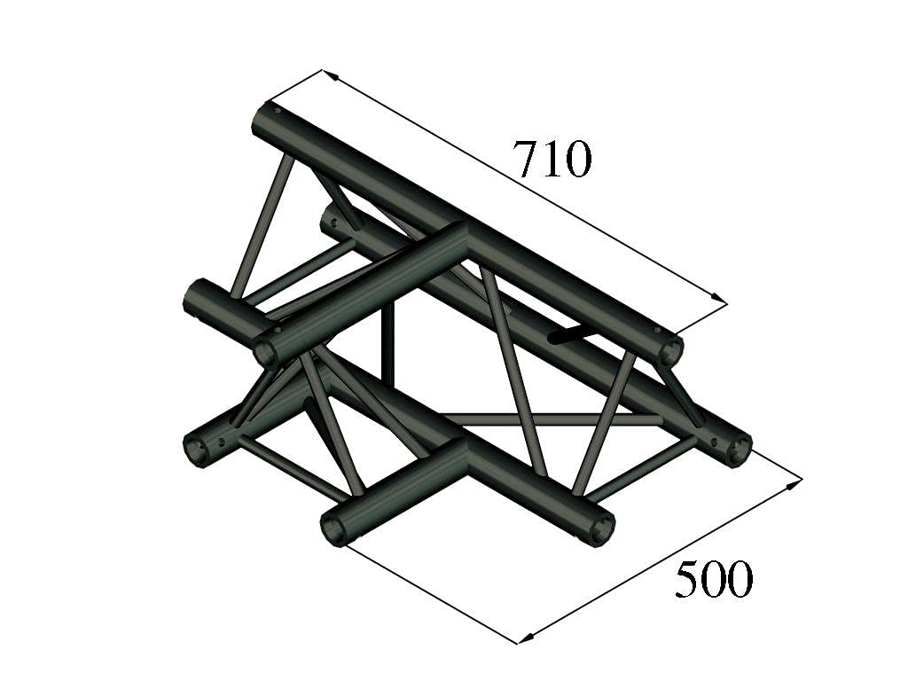 Alutruss Trilock 6030253V S-Pat-36 de 3 vías en T
