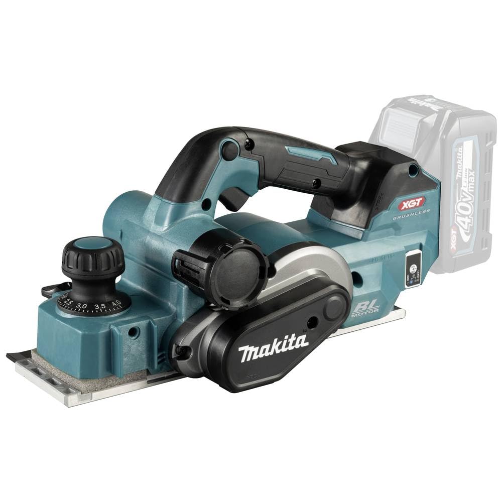 Makita KP001GZ 40V MAX XGT Cepilladora sin escobillas de 82 mm - Baterías y Cargadores no incluidos