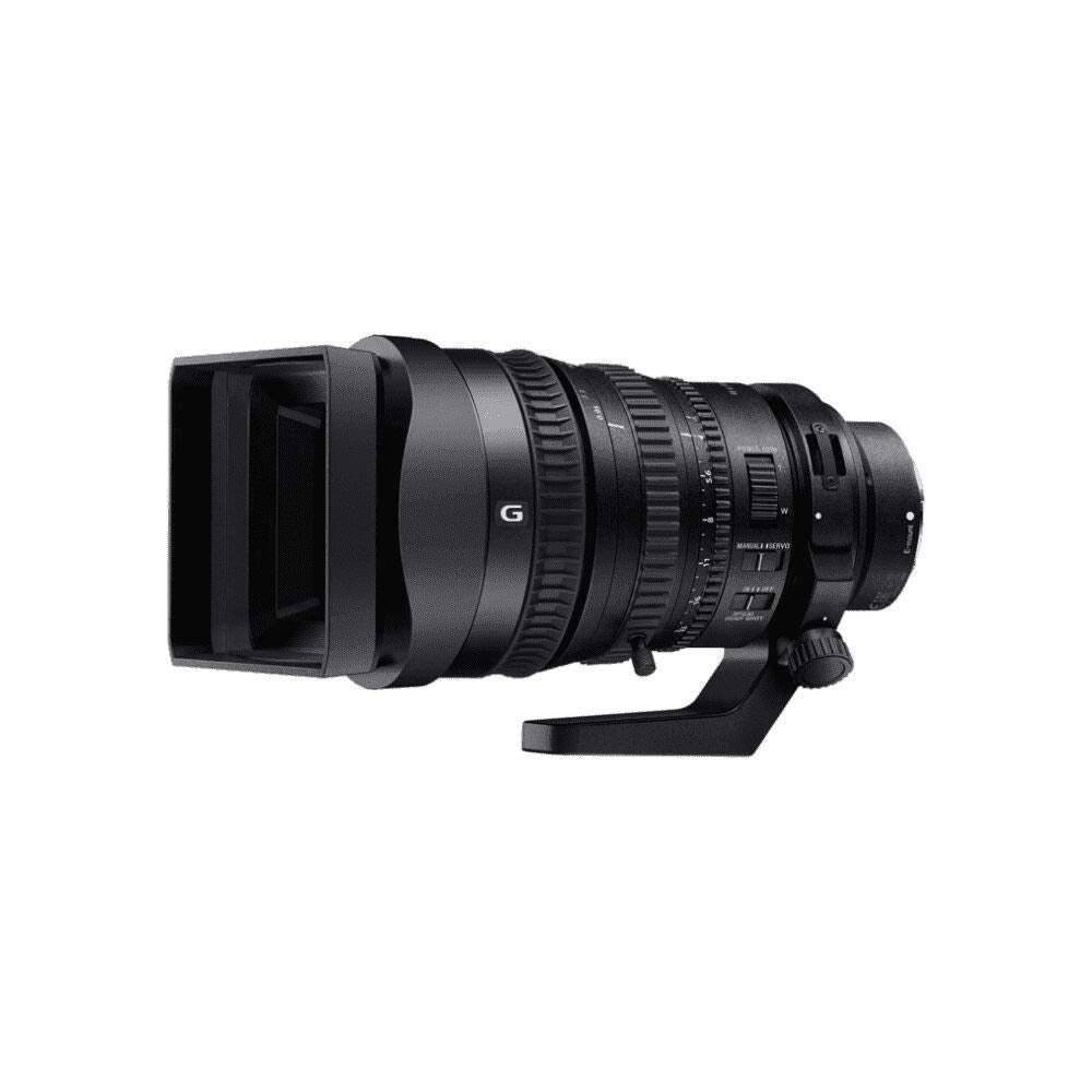 Sony SELP28135G - Objetivo para videocámara para Sony/Minolta (Distancia Focal 28-135mm, Apertura f/4-22, estabilizador óptico, diámetro: 95mm) Negro
