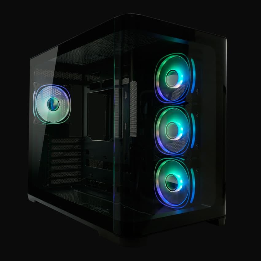 LC-Power GEH Midi ATX 8001B Pro-Storm Dark