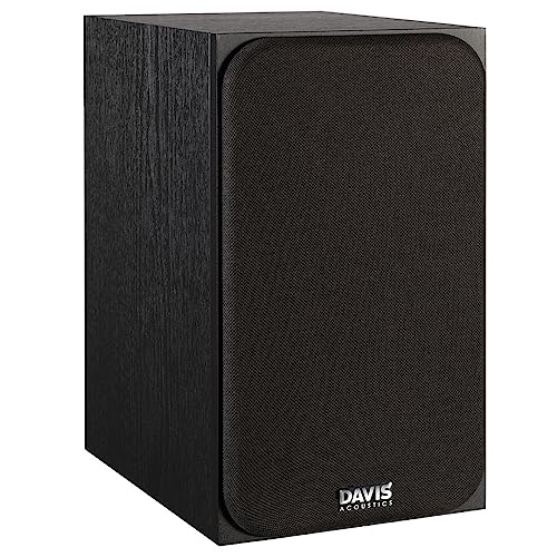 Davis Acoustics Ariane 2 Negro (Black) - Par de Altavoces de 2 vías/2 Altavoces