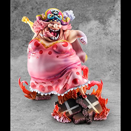 Megahouse One Piece – Figura Big Mom (Charlotte Linlin) – Portrait of Pirates – Edición Exclusiva 30 cm – Coleccionable Bandai 