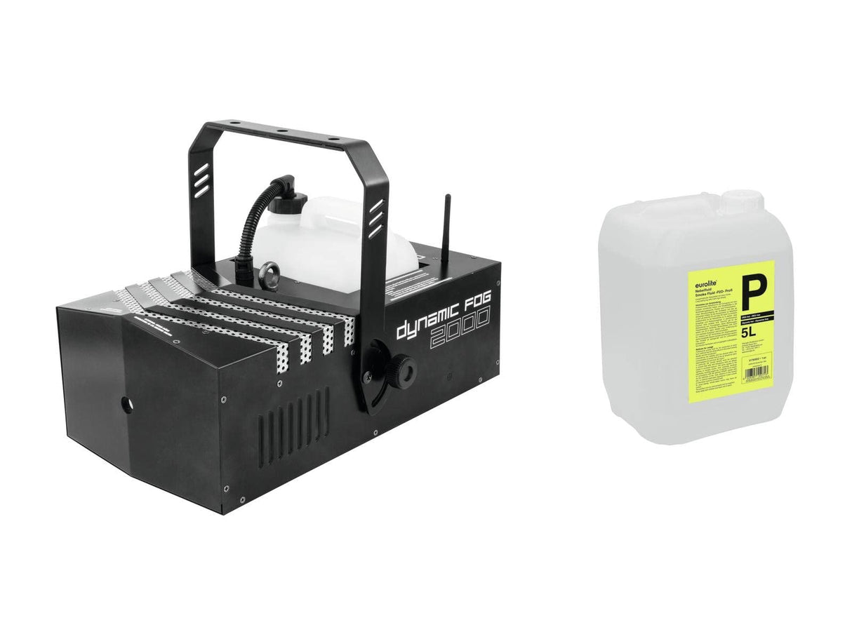 Eurolite - Conjunto dinámico Niebla 2000+ 5l líquido de Humo -p2d-