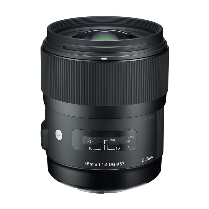 Sigma 35mm F1.4 DG HSM - Objetivo (SLR, 13/11, Estándar, Sigma, Negro, Bayonet)