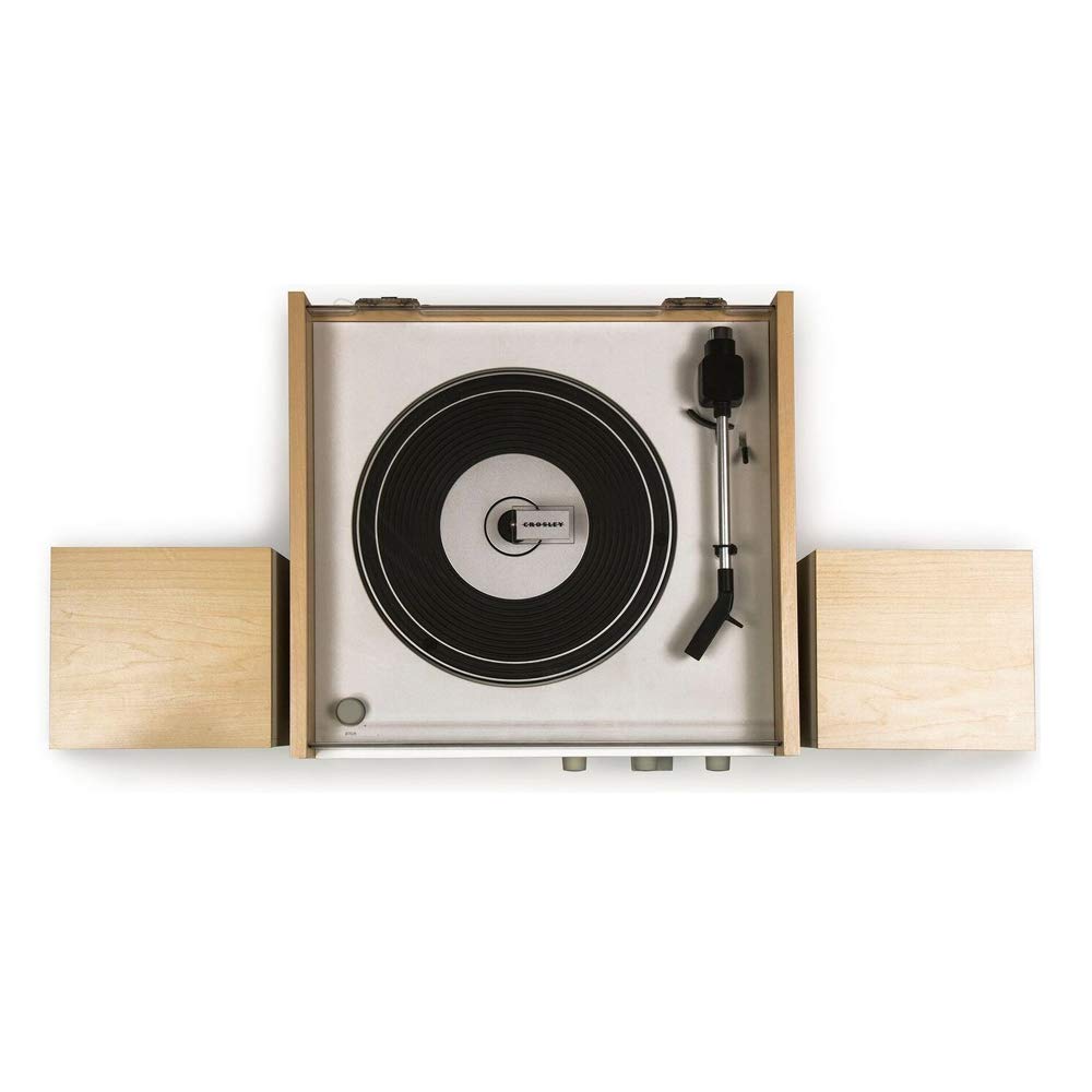 Crosley Switch II Belt-Drive Turntable with Bluetooth, AM/FM Radio, Aux-in, and Speakers