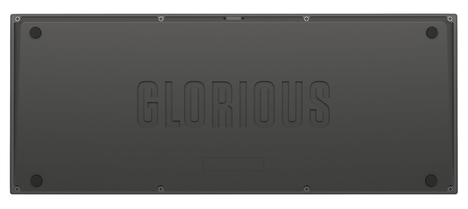 Glorious Gaming GMMK PRO 75% - Teclado gaming mecánico modular, TKL, carcasa de 1,5 kg, personalizable, cable espiral, reposamuñecas, keycaps blancas, RGB, distribuciones QWERTY inglés - Negro